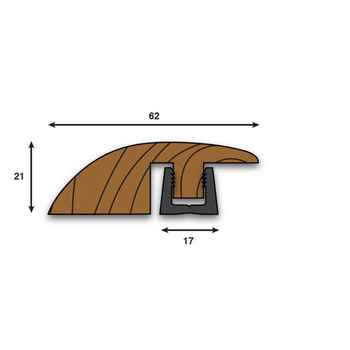 Product photograph of Parallel 21 x 62 mm WR18 Ramp Profile 15-18mm WR18