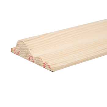 Product photograph of 25 x 75mm Dado  PEFC 25 x 75mm Unsorted Redwood Dado Rail