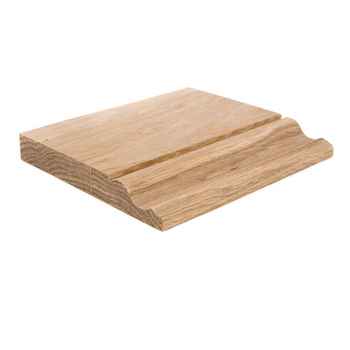 Product photograph of American White Oak Ogee Skirting / Architrave American White Oak Ogee Skirting