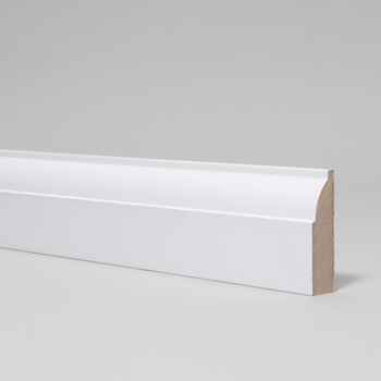 Product photograph of MDF Ovolo Profile Skirting / Architrave  FSC MDF Ovolo Architrave