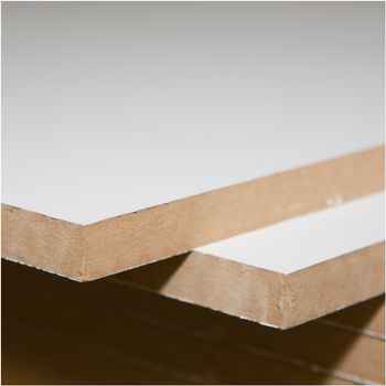 Product photograph of White Faced MDF 
