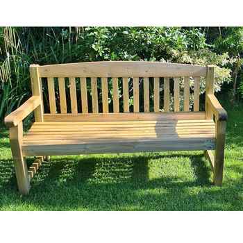 Product photograph of PREMIUM GARDEN BENCH 1500MM PRESSURE TREATED  