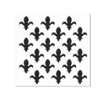 Product photograph of Radiator Panel 1830 x 610 x 3mm Fleur De Lys Perfonet White Perforated MDF 