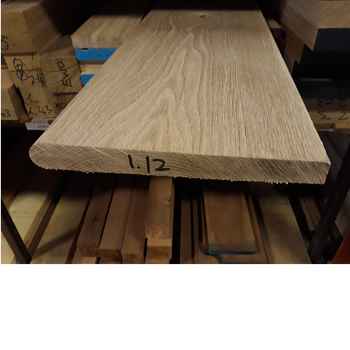 Product photograph of 32 x 300 Nosed American White Oak Window Board American White Oak Windowboard