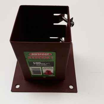 Sub image of 100 x 100mm System 2 Bolt Down Metpost 100 x 100mm System 2 Bolt Down Metpost number 0 in the gallery of images