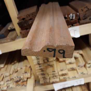 Sub image of Ogee Sapele 25 x 75mm Sapele Ogee number 1 in the gallery of images