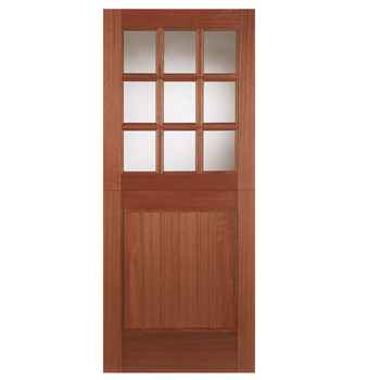Product photograph of MENDES Hardwood External Stable Door 9 Light 