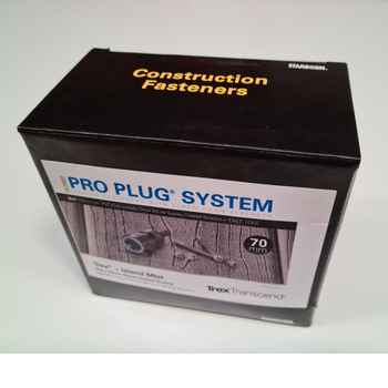 Product photograph of Trex Square Deck Pro Plug System Island Mist Pro Plug System