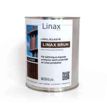 Product photograph of Linax Oil Brown 1LTR 