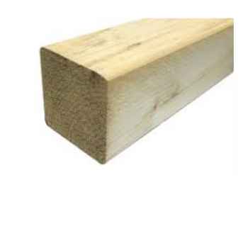 Product photograph of 90 x 90mm Softwood Decking Post Pressure Treated  